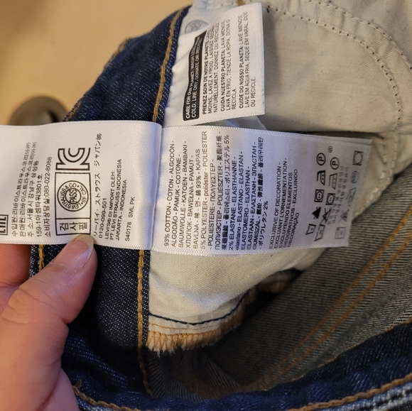 Levi's 721 high rise skinny jeans - Picture 5 of 5